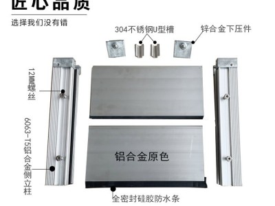 防汛挡水板，挡水板，不锈钢挡水板图2