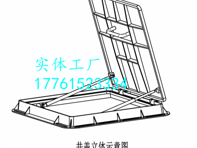 综合管廊智能液压逃生口井盖图3
