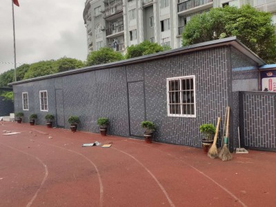 温州鑫盛彩钢房 活动房 工地彩钢围挡净化车间 2手双坡彩板房图2