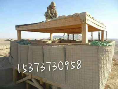 折叠移动掩体警戒工事哨塔 瞭望塔岗哨防爆墙 防爆笼隔暴墙屏障图2