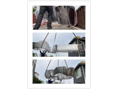 铜川城市景观 不锈钢尺子雕塑 大型量具制作图2