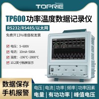 【拓普瑞】TP600多通道功率分析仪三相电参数仪电参数测量仪