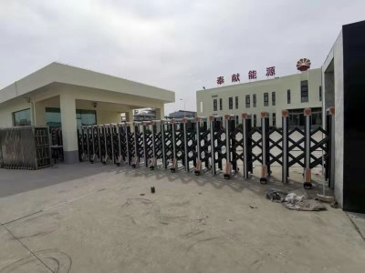 泰安迎金平移式感应门的组成部件图2