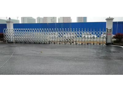 泰安迎金平移式感应门的组成部件图4