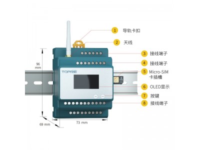 【拓普瑞】TP622 电力仪表 三相电流仪表 直流电力仪表图2