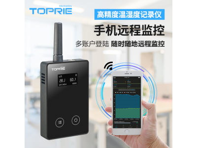 【拓普瑞】TP500温度湿度记录仪便携式温湿度仪4G温湿度表图2