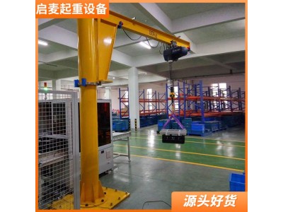 常州 500kg立柱式悬臂吊 电动旋转360度 臂长3m图4