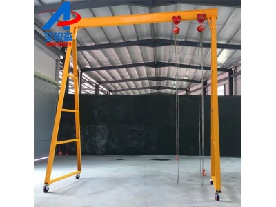 直供模具车间起重吊架小型移动龙门架厂家图2