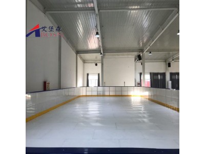 滑雪场围栏挡板 防撞界墙 仿真冰场围栏当板板仿真冰板定制厂家图2