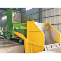 垃圾压缩 垃圾箱 大型压缩设备采用后料斗上料式垃圾压缩设备