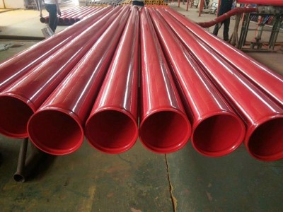 厚壁防腐钢管厂 nd300涂塑钢管  325钢塑复合管供应图2