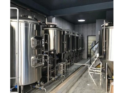 酿造1000升精酿啤酒的设备多少钱 全套啤酒设备定制厂家图2