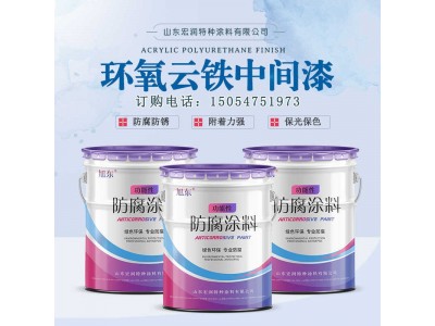 厚浆型环氧云铁中间漆   搭配环氧富锌底漆的中间漆图1