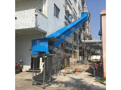 四楼户外输送带 楼层上下装卸货物运输滑梯 出货传输带图2