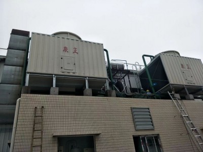 玻璃钢方形横流式康正&正康明冷却塔 冷却塔改造图3