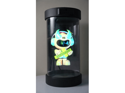 全息新款产品-虚拟全息人 迎宾数字人讲解员展示设备图1
