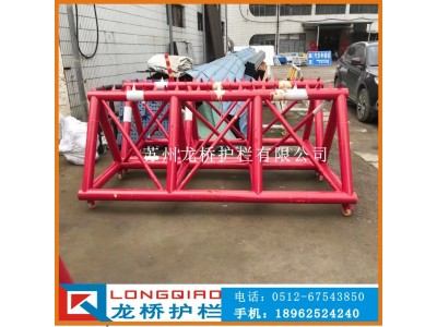 江阴厂区防撞护栏 江阴门口U型M型防撞防护栏 龙桥护栏订制图2