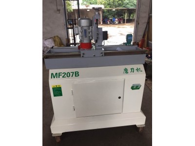 木工磨刀机MF204小型手动砂轮机刀片直线磨刃机厂价批发图3